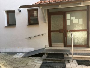 Eingang zur Praxis Nölke